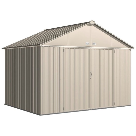 Arrow 10x8 Ezee Storage Shed Kit - Cream Arrow 10x8 Ezee Storage Shed Kit - Cream