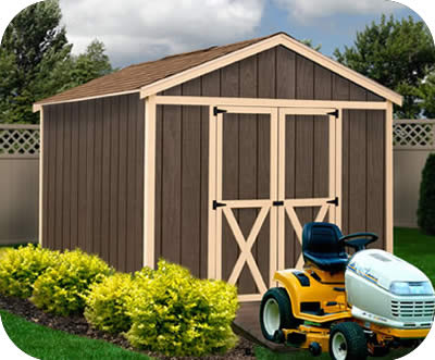 Danbury 8x12 Wood Storage Shed Kit Danbury 8x12 Wood Storage Shed Kit