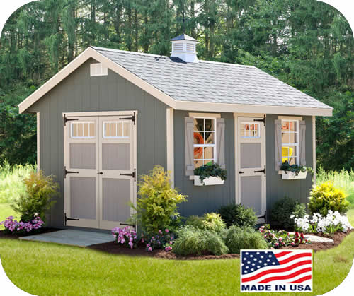 EZ-Fit Riverside 12x16 Wood Storage Shed Kit EZ-Fit Riverside 12x16 Wood Storage Shed Kit
