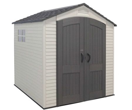 Lifetime 7x7 Storage Shed w/ Two Windows Lifetime 7x7 Storage Shed w/ Two Windows