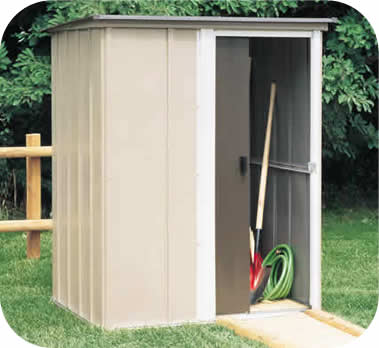 Arrow Brentwood 5x4 Metal Storage Shed Arrow Brentwood 5x4 Metal Storage Shed