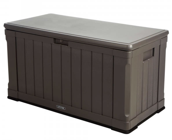 Lifetime 116 Gallon Outdoor Storage Box - Mocha Lifetime 116 Gallon Outdoor Storage Box - Mocha